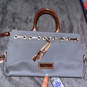 Dooney & Bourke grey cloth purse